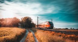 TGV : rails de train